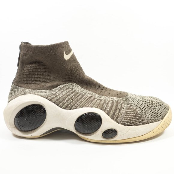 Nike Air Flight Bonafide Flyknit Sneakers - Men's Size 11.5 - Picture 4 of 9